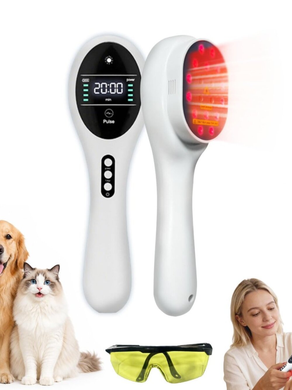 NEW Cold Laser for Humans Dogs & Cats 4 & 14